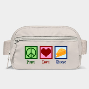 Peace Love Cheese Bag
