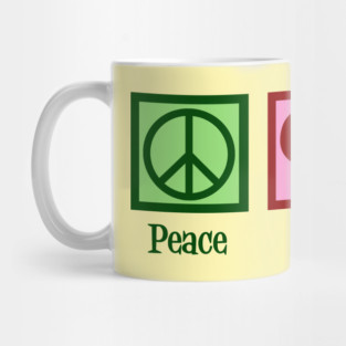 Peace Love Cheese Mug