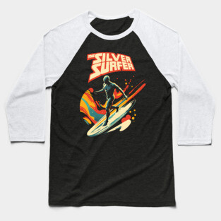 Silver Surfer Baseball T-Shirt