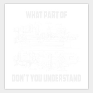 Mechanical Engineering What Part Of Dont You Understand T-Shirt Sticker