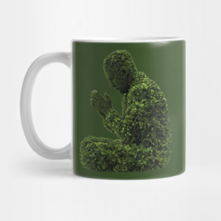 Mud Style Nature Prayer Pose Mug