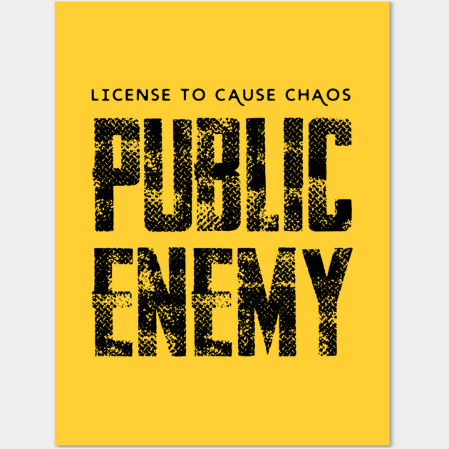 PUBLIC ENEMY Wall Art by artslaves