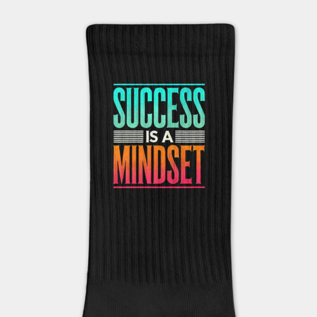 Success is a Mindset, Motivational Quote by logiamerch