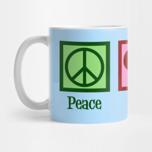 Peace Love Cooking Mug