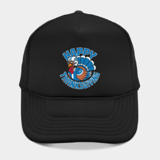 Detroit Lions Turkey Happy Thanksgiving Hat