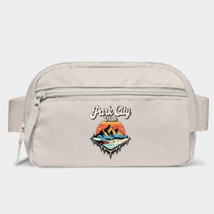 Park City Utah Retro Skiing Adventure, Outdoor Souvenir Bag
