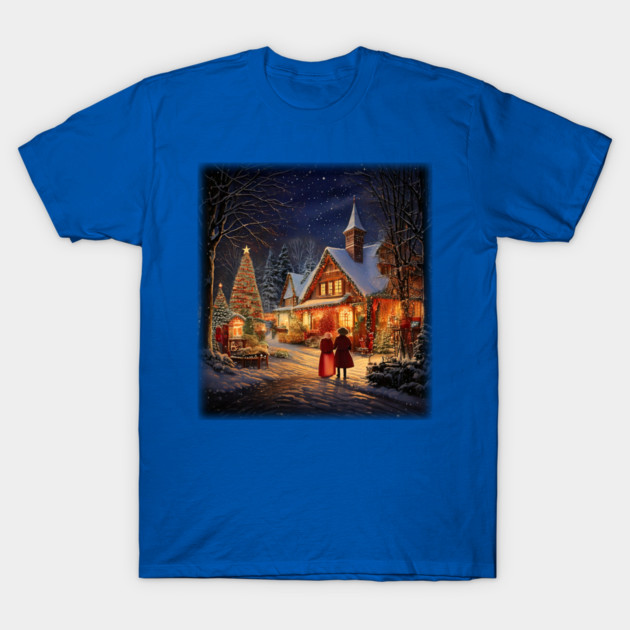 City Holiday Light T-Shirt by zjz