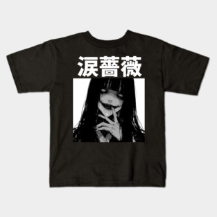 Goth Horror Manga Japanese Streetwear #3 Kids T-Shirt