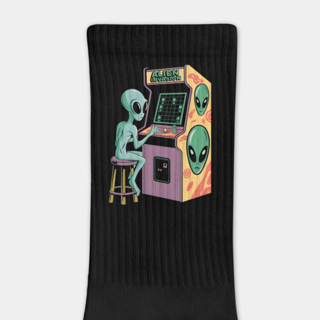 Alien Arcade Game by Cosmo Gazoo