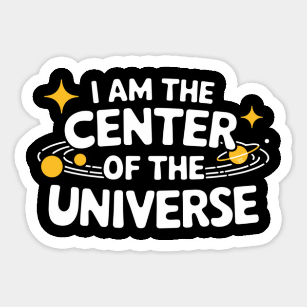 Center Of The Universe Magnet by Cosmo Gazoo