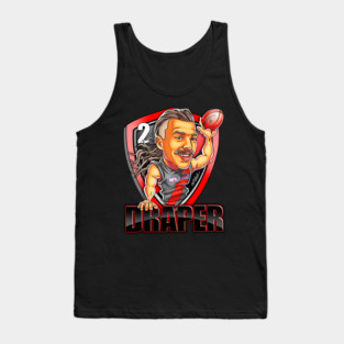 Sam Draper - AFL - Essendon Bombers Tank Top