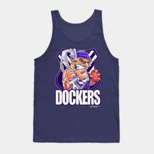 Fremantle Dockers Mascot - AFL Tank Top