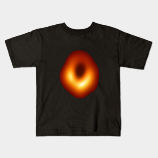 2019 Black Hole Event Horizon T-Shirt Kids T-Shirt