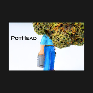 Pothead - Weed Design T-Shirt