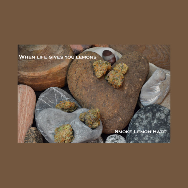 Smoke Lemon Haze - Weed Design by MrGreenGenes420