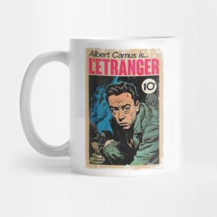 Albert Camus - The Stranger - Original Vintage Pulp Book Cover Mug