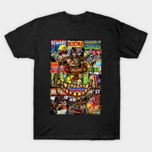 Halloween Vintage Comic Style T-Shirt