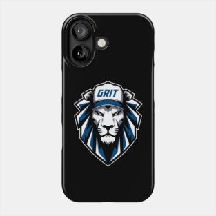 Detroit Lions Grit Art Phone Case