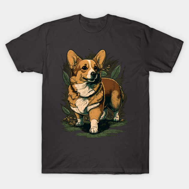 Corgi T-Shirt by Peacedog