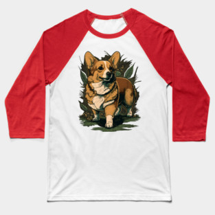 Corgi Baseball T-Shirt