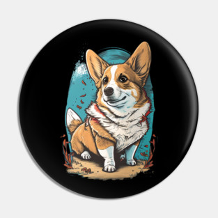 Corgi Pin