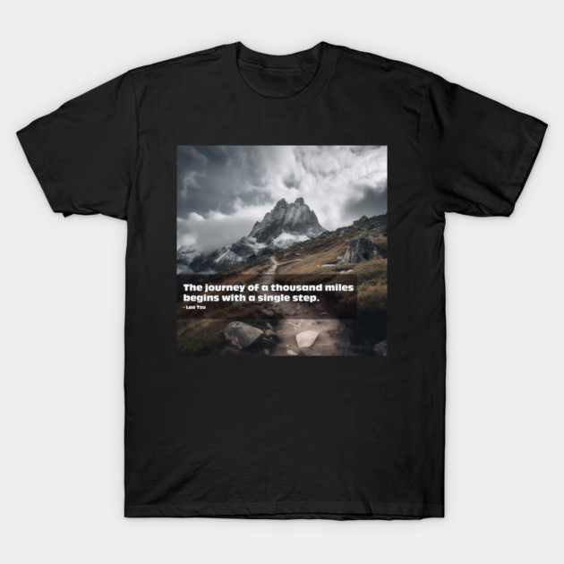 Lao Tzu quote T-Shirt by Peacedog