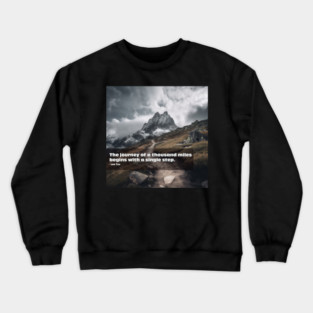 Lao Tzu quote Crewneck Sweatshirt