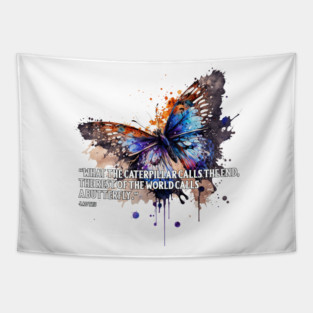 Lao Tzu - Butterfly Tapestry