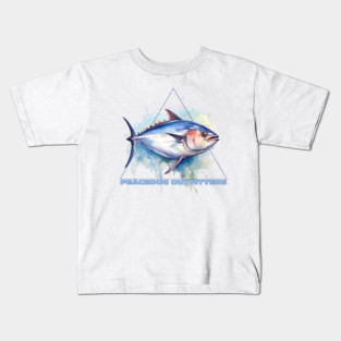 Peacedog Outfitters - Fishing Tuna Kids T-Shirt