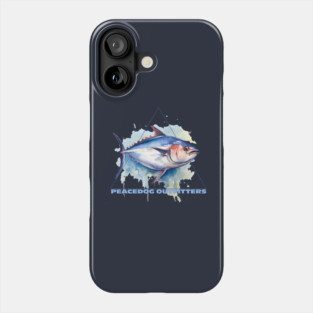 Peacedog Outfitters - Fishing Tuna Phone Case