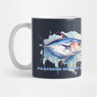 Peacedog Outfitters - Fishing Tuna Mug