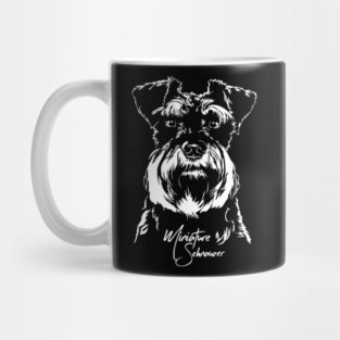Miniature Schnauzer dog portrait Mug