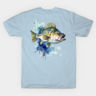 Watercolor Fish T-Shirt