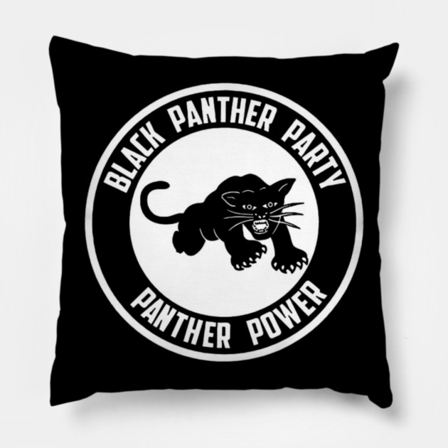 Black Panther Party - Panther Power Pillow by UrbanLifeApparel