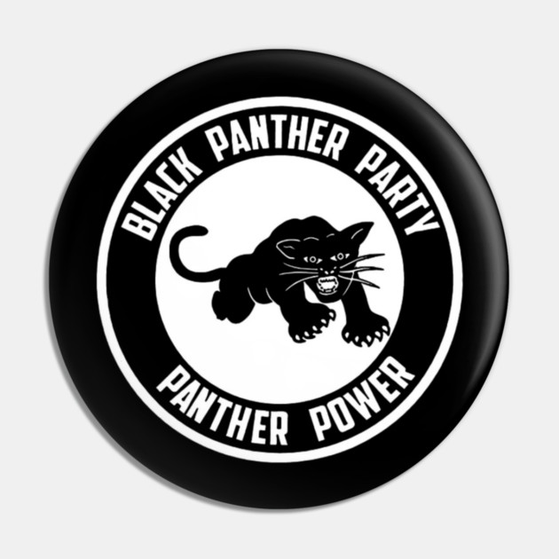 Black Panther Party - Panther Power Pin by UrbanLifeApparel