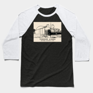 Tuskegee Airmen National Historic Site Baseball T-Shirt
