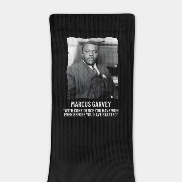 Marcus Garvey - With Confidence you have won even before you have started by UrbanLifeApparel