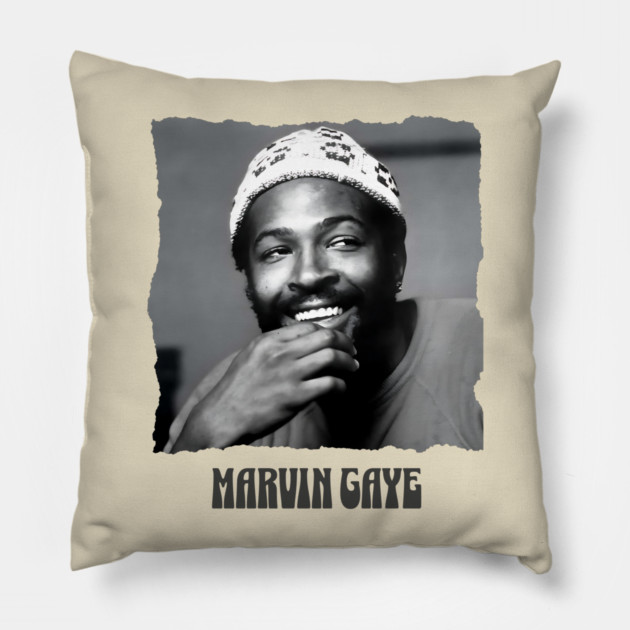 Marvin Gaye Pillow by UrbanLifeApparel