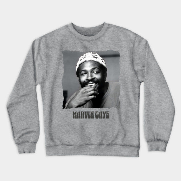 Marvin Gaye Crewneck Sweatshirt by UrbanLifeApparel