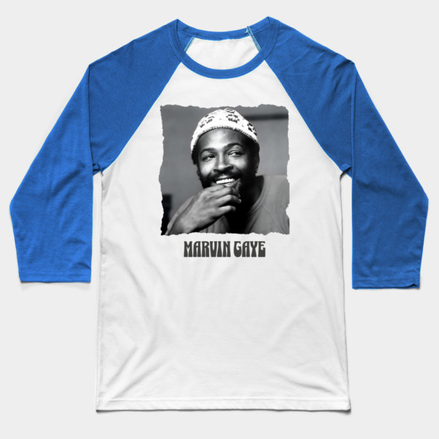 Marvin Gaye Baseball T-Shirt by UrbanLifeApparel