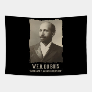W.E.B. DuBois - Ignorance is a cure for nothing Tapestry