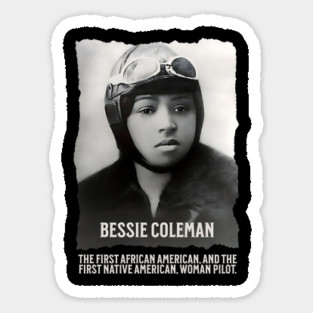 Bessie Coleman - First Woman Pilot of Color Magnet