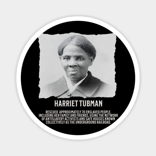 Hariet Tubman - Facts Magnet by UrbanLifeApparel