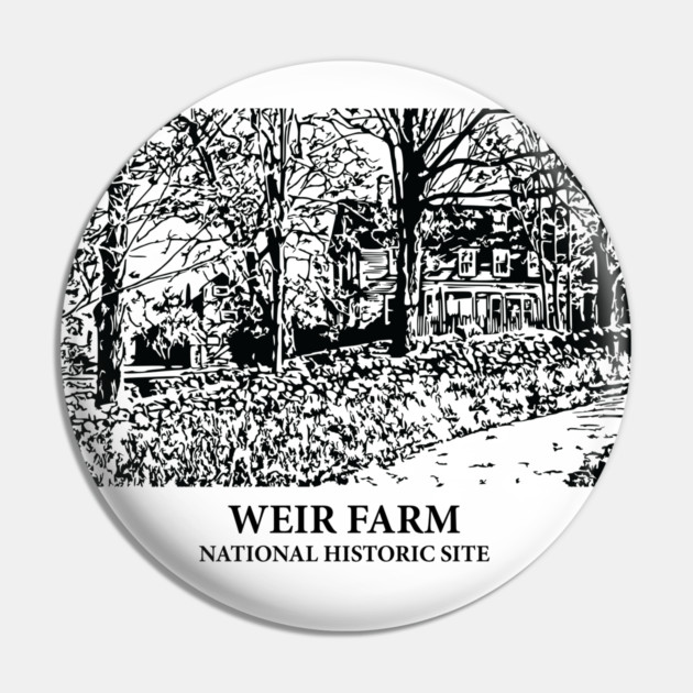 Weir Farm National Historic Site Pin by Lakeric