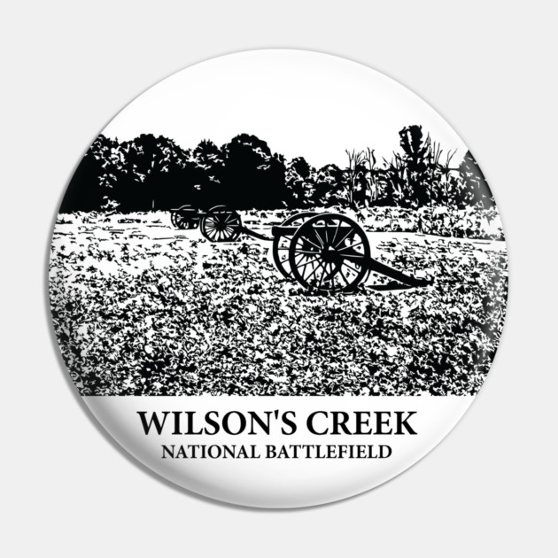 Wilson's Creek National Battlefield Pin by Lakeric