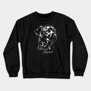 Rhodesian Ridgeback dog lover portrait Crewneck Sweatshirt