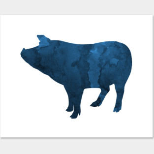 Pig Posters and Art