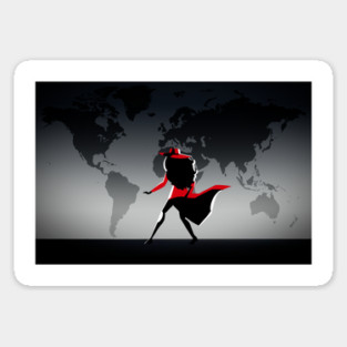 Where in the world is Carmen? Sticker