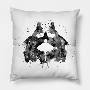 Rorschach card 2 Pillow