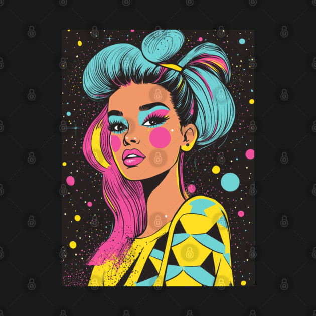 A vibrant pop art illustration by NiceIO